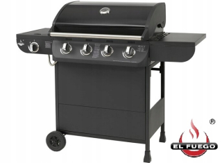 PLYNOVÝ GRIL EL FUEGO COLUMBUS 4+1 SOLID 15kW